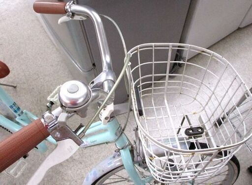 24インチ 子供用自転車 水色 女の子向け リコリーナ Ricorina ブリヂストン 札幌市北区屯田