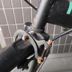 折りたたみ自転車　ジャンクの画像