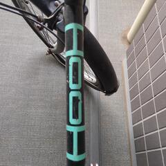 折りたたみ自転車　ジャンクの画像