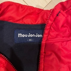 moujonjomダウンベストの画像