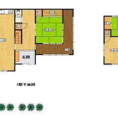 🏡土地　建物広々　都市ガス　駐車2台可能　6LDK賃貸戸建て　大野城市平野台🏡 - 大野城市