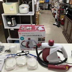 O2504-125 アイリスオーヤマ キッチンクリーナー STM-304KC 年式表記無し 通電確認済み 箱・説明書付き キズ汚れ有りの画像