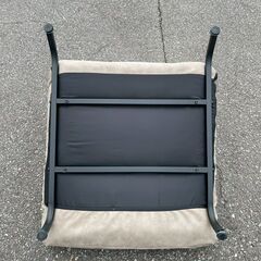 【ジモティ限定特価】 【Harmonia】（ハルモニア）スチールレッグソファ ベージュ J0853Gの画像