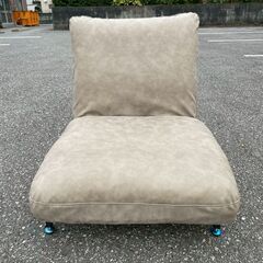 【ジモティ限定特価】 【Harmonia】（ハルモニア）スチールレッグソファ ベージュ J0853Gの画像