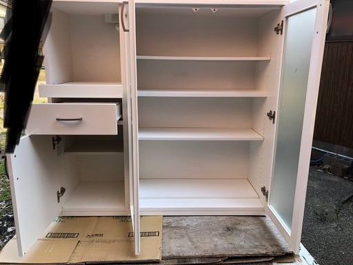 NITORIニトリ食器棚大型 (HT屋) 柏崎の収納家具《食器棚