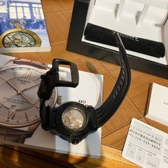 ティソ　シースター 1000 オールブラックの画像