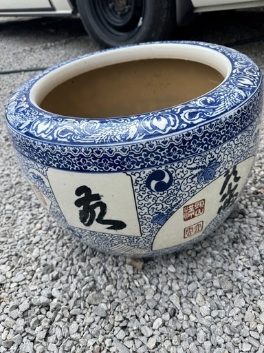大きめの火鉢古美術品