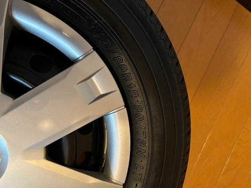 YOKOHAMA夏タイヤ　145/80R12 LT