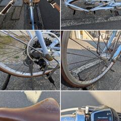24型　ブルー　イオンバイク　マハロエル　自転車の画像