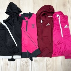 子供服女の子130-140cm スポーツウェアまとめ売り11点の画像