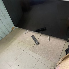 値下げ！Z1 49インチテレビ リモコン アンテナ付き 目立った傷なし