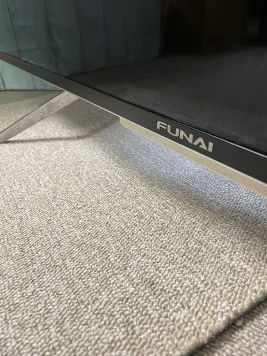 値下げ！Z1 49インチテレビ リモコン アンテナ付き 目立った傷なし
