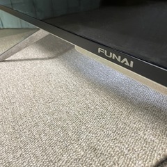 値下げ！Z1 49インチテレビ リモコン アンテナ付き 目立った傷なしの画像