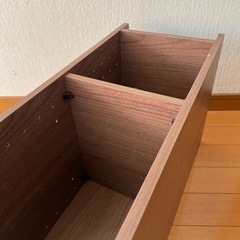 （決まりました）スリム カラーボックス2段 ニトリの画像