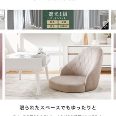 LOWYA 　1人がけ　ローソファー　座椅子の画像