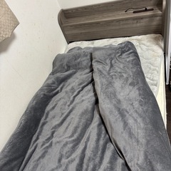 シングルベッド マットレス付き