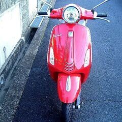 原付スクーター　ワンオーナー ベスパ PIAGGIO プリマベーラ50(Primavera)　2サイクル 軽整備済み・引き取り歓迎の画像