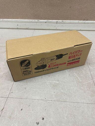 未使用 makita マキタ 100mmディスクグラインダ 9533B グリーン/砥石/研磨/電動工具 (D6293tkxMY)