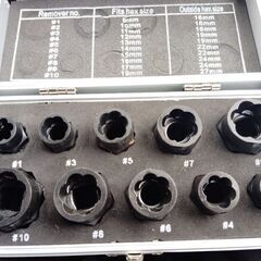 破損ナット、ボルト抽出器の画像