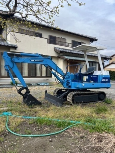 KOMATSU コマツ PC10 ユンボ 油圧ショベル　 ディーゼル　