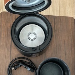 【受け渡し予定者決定】山善　マイコン式炊飯器1.5合炊きの画像