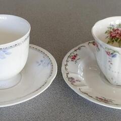 NIKKO カップ&ソーサー2客set☆未使用に近い！