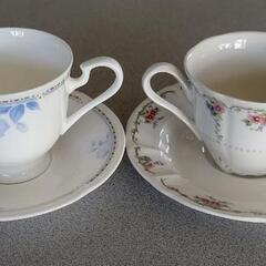 NIKKO カップ&ソーサー2客set☆未使用に近い！の画像