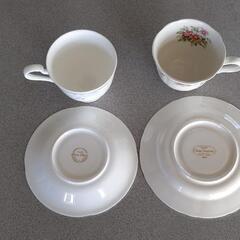 NIKKO カップ&ソーサー2客set☆未使用に近い！の画像