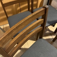 ダイニングチェア　4脚セットの画像