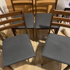 ダイニングチェア　4脚セットの画像