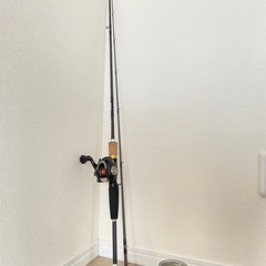 ダイワ　釣り竿　バスX　ベイトロッド　リール　ラインセット　ブラ...