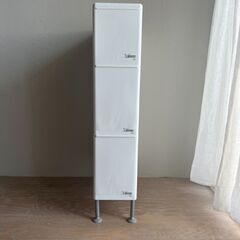 【無料】段差をまたげる隙間ストッカー 幅17cm 洗濯パンまたげる ランドリー収納 洗濯機横のすきまにの画像