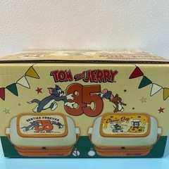 🍦新品未開封🍦トムとジェリー　ランチボックス「A」　電子レンジ対応の画像