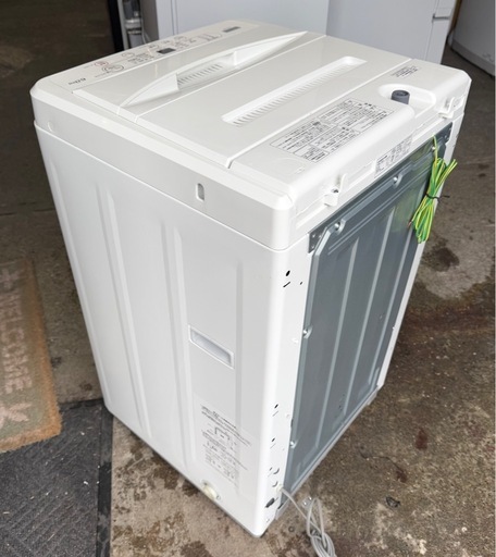 札幌市内配送可 【6ヵ月保証付き】 美品 21年製 YAMADA ヤマダ電機 6kg 全自動洗濯機 YWM-T60H1