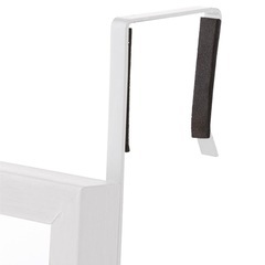 【新品未開封】高さが調整可能なドア掛けミラー 幅28cm 高さ120cm(ホワイト)の画像