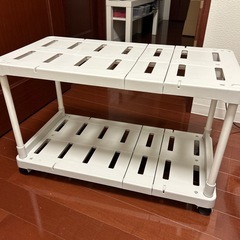 押入れ収納　収納ワゴンの画像