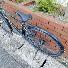 (chariyoshy出品)27インチ自転車、オートライト付き、グリーンの画像