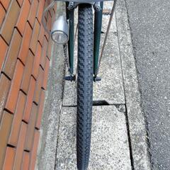 (chariyoshy出品)27インチ自転車、オートライト付き、グリーンの画像
