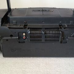 SANYO  ラジカセ　カセットテープ（２連）　CD　ラジオ　プレーヤー　ジャンクの画像