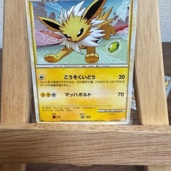 ポケカ　サンダース✖️5の画像
