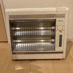 電気ストーブ　蒸気