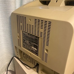 しっかり使えます。テレビデオ　平面ブラウン管の画像