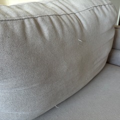 2人用コンパクトソファの画像