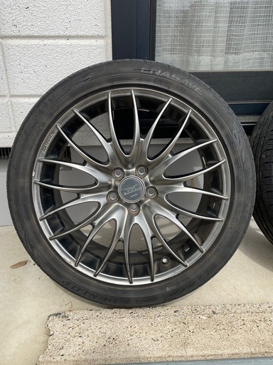 中古ホイール　 WORK ワーク  STEEZ スティーズ 17インチ 7.0J ×17   +50     5H  PCD100  　プリウス30、スバル車取付可能   直接引き取り限定