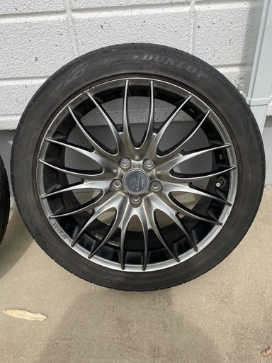 中古ホイール　 WORK ワーク  STEEZ スティーズ 17インチ 7.0J ×17   +50     5H  PCD100  　プリウス30、スバル車取付可能   直接引き取り限定