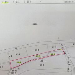 店舗・中古車販売等に最適！　県道144号線(光玖珂線)に面す！ - 土地販売/土地売買
