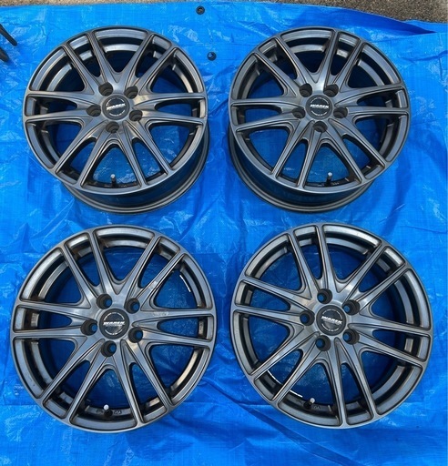 15インチ　WARENアルミホイール　4本　ホイールのみ