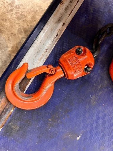 象印 エレファント トロリー 電動 ホイスト チェーンブロック 荷吊り 設備 L型 0.5t 【11041906】