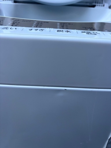 TOSHIBA2022年製洗濯機