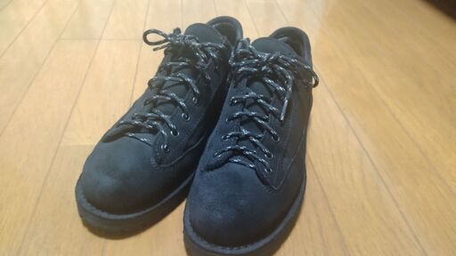 【27cm】DANNER FIELD LOW(ダナーフィールドロー) S/BLACK(スェードブラック)